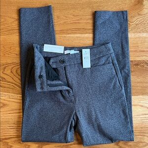 LOFT Charcoal Skinny Trousers